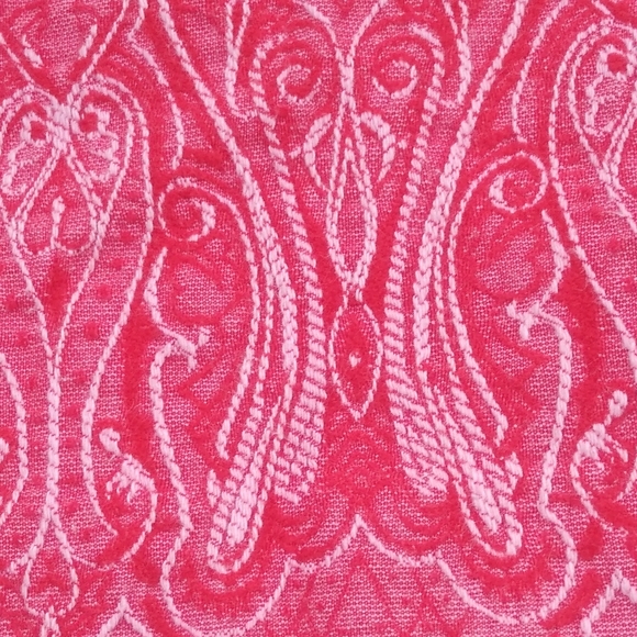 Ruby Rd, Petite Jacket Button down  red and white - Picture 6 of 7